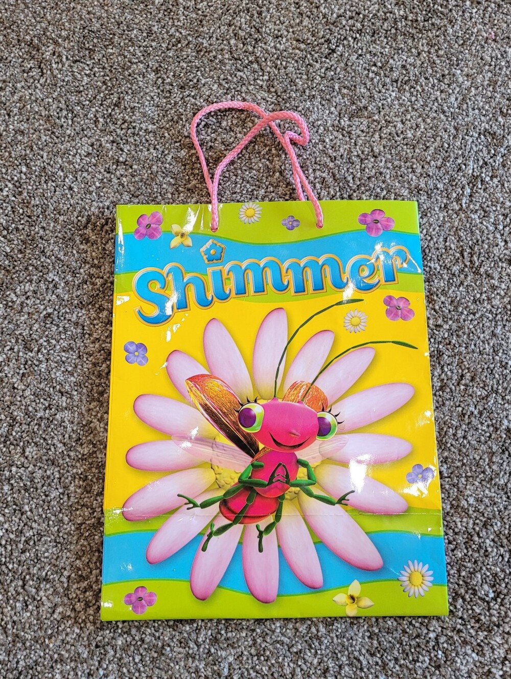 Shimmer Beetle Ladybug Miss Spider Sunny Patch Gift Bag Birthday Present